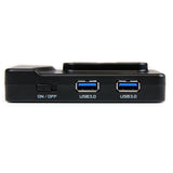 StarTech.com Adaptador Concentrador Hub Ladrón USB 6 Puertos - 2x USB 3.0 -4x USB 2.0 - 1x USB Cargador de 2A Hubs de in