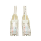 Tripp Lite N001-003-WH Cable Ethernet (UTP) Patch Moldeado Snagless Cat5e 350 MHz (RJ45 M/M) - Blanc