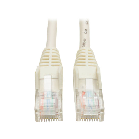 Tripp Lite N001-003-WH Cable Ethernet (UTP) Patch Moldeado Snagless Cat5e 350 MHz (RJ45 M/M) - Blanc