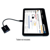 StarTech.com Adaptador Conversor Micro HDMI a VGA para Smartphones / Ultrabooks / Tabletas - 1920x1080 Adaptadores de ca