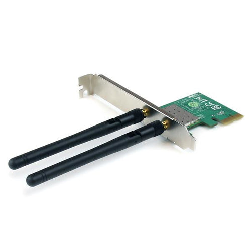 StarTech.com Adaptador Tarjeta PCI Express PCIe de Red Inalámbrica Wireless WiFi N 802.11b/g/n 300Mbps 2T2R Tarjetas de 