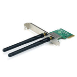 StarTech.com Adaptador Tarjeta PCI Express PCIe de Red Inalámbrica Wireless WiFi N 802.11b/g/n 300Mbps 2T2R Tarjetas de 