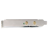 StarTech.com Adaptador Tarjeta PCI Express PCIe de Red Inalámbrica Wireless WiFi N 802.11b/g/n 300Mbps 2T2R Tarjetas de 