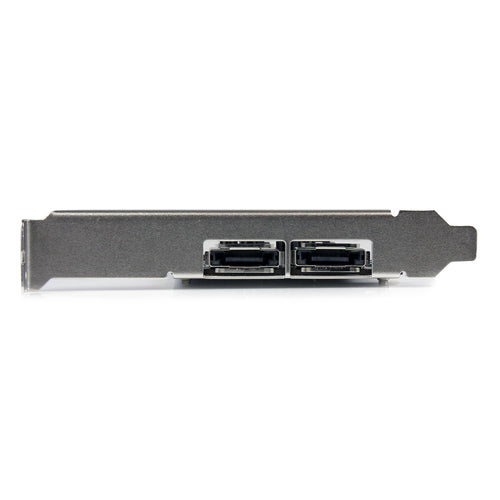 StarTech.com Tarjeta Adaptadora Controladora PCI Express PCIe 2 Puertos eSATA 2 Puertos SATA - SATA III - 6Gbps Tarjetas