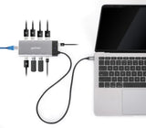 Manhattan 130714 Laptop Alámbrico USB 3.2 Gen 2 (3.1 Gen 2) Type-C 3 2