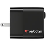 Verbatim GaN Charger 65W cargador de dispositivos móviles Universal Corriente alterna 1 1