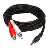 BRobotix 80161 Cables de audio 1,8 m 2 x 3.5mm 3,5mm