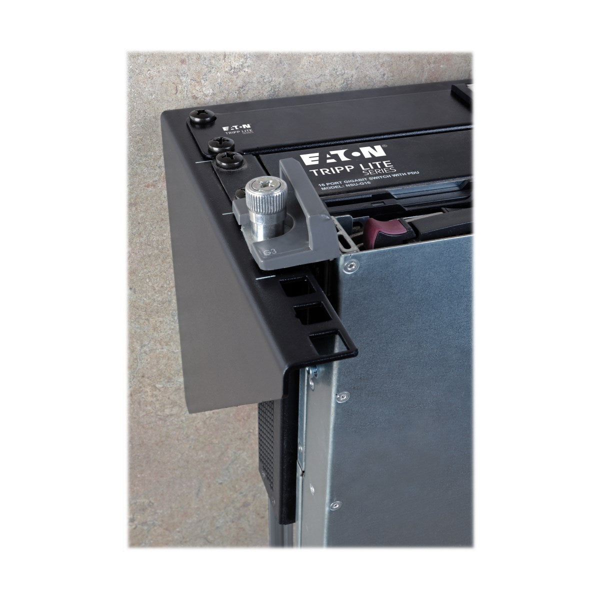 Tripp Lite SRWALLBRKT6U Soporte para Rack de 6U SmartRack para Instalación en Pared, Soporte de montaje, Negro, 1 pieza(