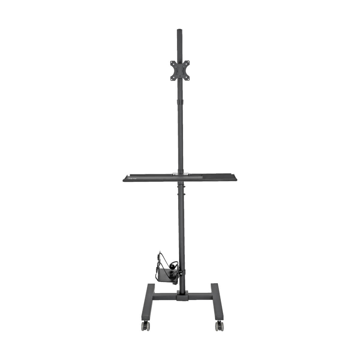 Tripp Lite DMCS1732S Estación de trabajo móvil con soporte para monitor - Para pantallas de 17" a 32", altura ajustable