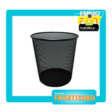 Cesto De Malla Nextep Redondo 16L Color Negro - Ne-165R