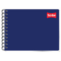 CUADERNO SCRIBE ITALIANO CLASICO C5 100 HJS doble espiral