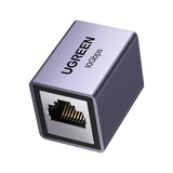 Acoplador STP (Extensor de Cable Ethernet RJ45) | 10Gbps | Blindado | Compatibilidad con Cat8 Cat7 Cat6 Cat5e | Hasta 100 Metros (328.08 Pies) | Aleación de Aluminio