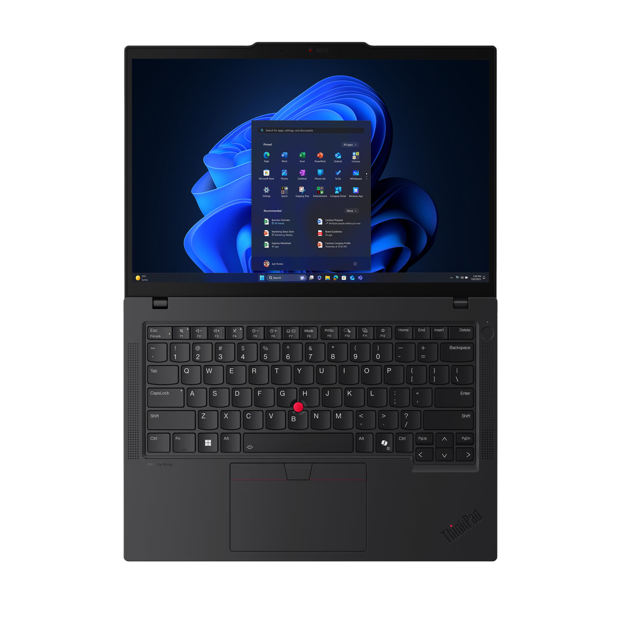 Lenovo ThinkPad T14 Gen 6 (Intel) Ordenadores portátiles Portátil Negro 35,6 cm