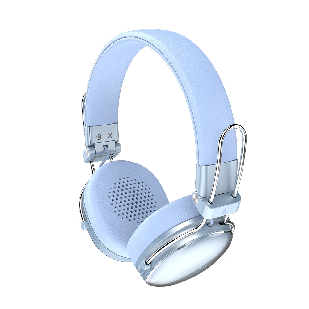 Acteck AC-940917 audífono y auriculare Auriculares Inalámbrico Diadema Llamadas/Música USB Tipo C Bluetooth Azul
