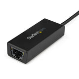 StarTech.com Adaptador Tarjeta de Red Externa USB 3.0 a Ethernet Gigabit - Conversor de Red NIC 10/100/1000 - Adaptador LAN Externo USB a RJ45 - se Ajusta a TAA tarjetas de red Alámbrico USB Ethernet 1