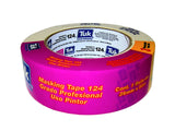 Cinta Adhesiva Tuk Masking Tape 124 Grado Profesional 36Mmx50M Pieza - 124 36X50 FullOffice.com