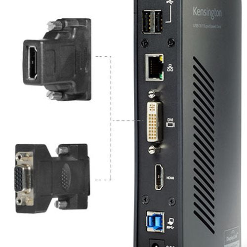 Kensington SD3500v Laptop Alámbrico USB 3.2 Gen 1 (3.1 Gen 1) Type-B 4 2