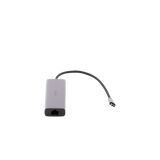 HUB USB-C (Docking Revodok) 6 en 1 | 3 Puertos USB-A 3.0 (5 Gbps) | USB-C PD 100W | HDMI 4K@30Hz | Entrada 1 RJ45 (Gigabit Ethernet) | Chip de Última Generación | Potente Disipación de Calor |  Caja de Aluminio.
