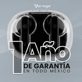 AUDIFONO VORAGO ESB-401  EARBUD BT 5.3 IPX4 6HRS+3CARGAS TWS DISPLAY DE DURACIÓN BATERIA