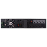 CyberPower OL1000RTXL2U sistema de alimentación ininterrumpida (UPS) Doble conversión (en línea) 1 kVA 900 W 8 salidas AC