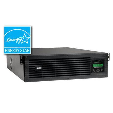 Tripp Lite SU3000RTXLCD3U UPS de Doble Conversión de 120V 3000 VA 2.7kW - 9 Tomacorrientes, Autonomía Extendida, Ranura 