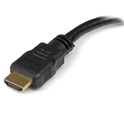 StarTech.com Adaptador de 20cm HDMI a DVI - DVI-D Hembra - HDMI Macho - Cable Conversor de Vídeo - Negro Adaptadores de 