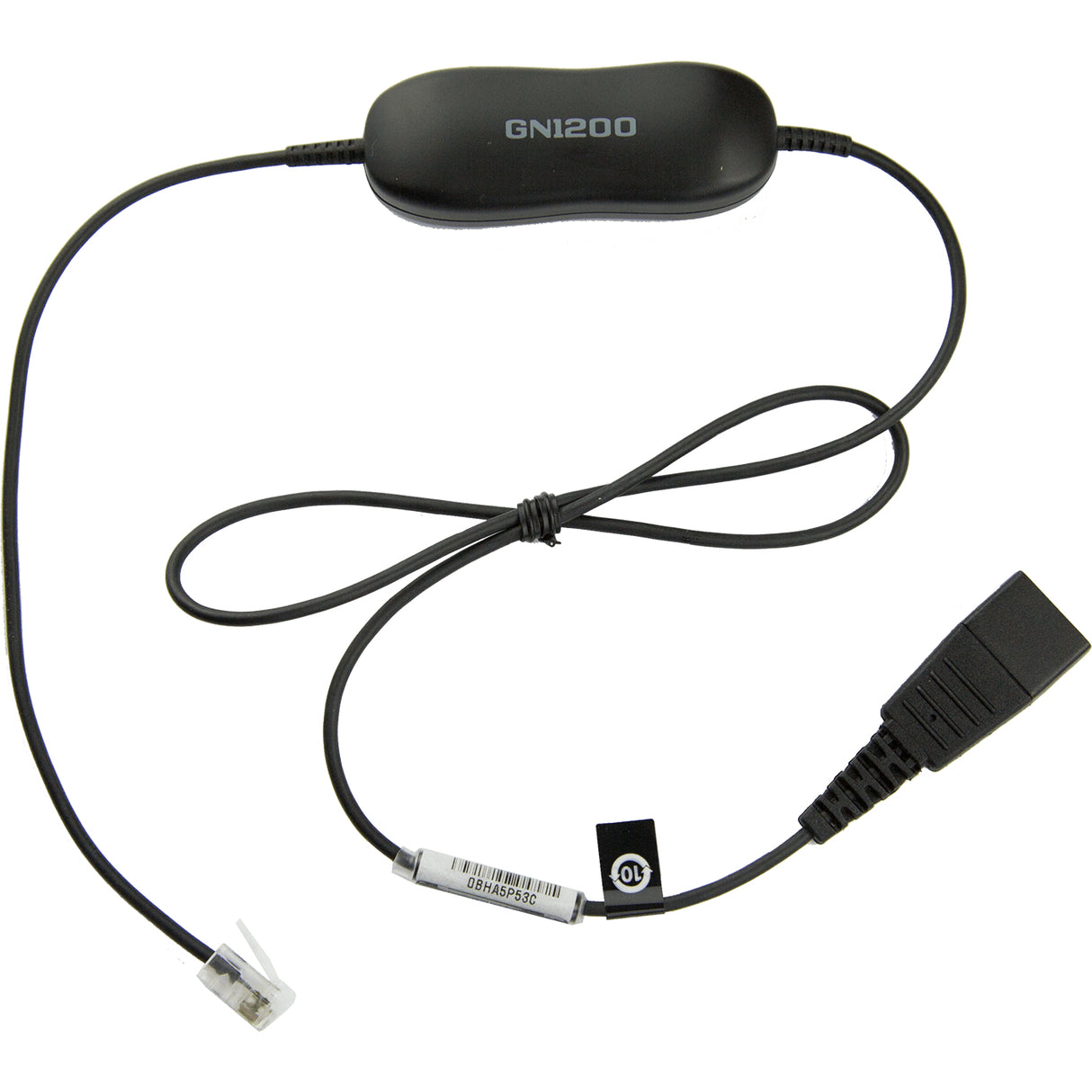 Jabra GN1200 Cable, Negro, 88001-99 | Accesorios de auriculares / audífonos