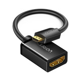 Ugreen 15844 cable HDMI 0,22 m HDMI tipo A (Estándar) HDMI tipo D (Micro) Negro