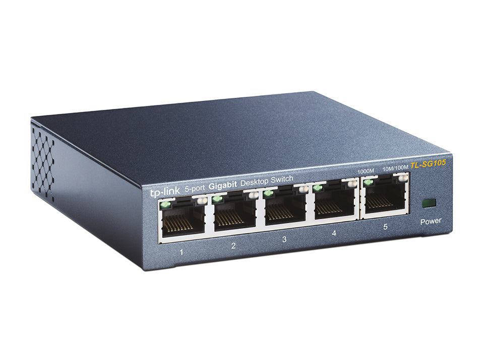 TP-Link TL-SG105 dispositivo de redes No administrado Si 5 Gigabit Ethernet (10/100/1000)