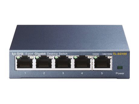 TP-Link TL-SG105 dispositivo de redes No administrado Si 5 Gigabit Ethernet (10/100/1000)
