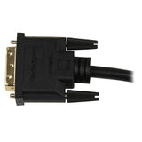 StarTech.com Adaptador de 20cm HDMI a DVI - DVI-D Macho - HDMI Hembra - Cable Conversor de Vídeo - Negro Cable Derecho Derecho Oro 0,203 m