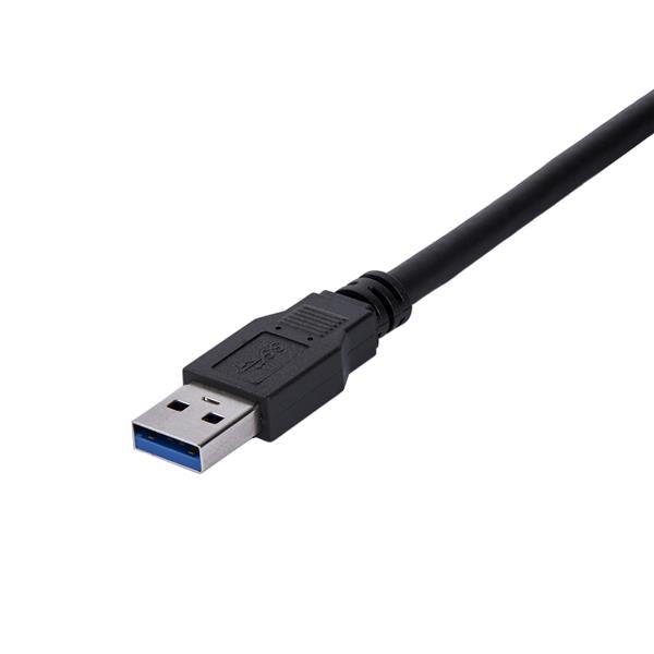 StarTech.com Cable 1m Extensión Alargador USB 3.0 SuperSpeed - Macho a Hembra USB A - Extensor - Negro Cable USB 3.2 Gen 1 (3.1 Gen 1) USB A USB A Macho
