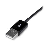 StarTech.com Cable Adaptador 2m Conector Dock USB para Samsung Galaxy Tab - Negro - USB A Macho Cables de teléfono móvil