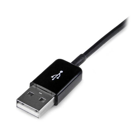 StarTech.com Cable Adaptador 2m Conector Dock USB para Samsung Galaxy Tab - Negro - USB A Macho Cables de teléfono móvil