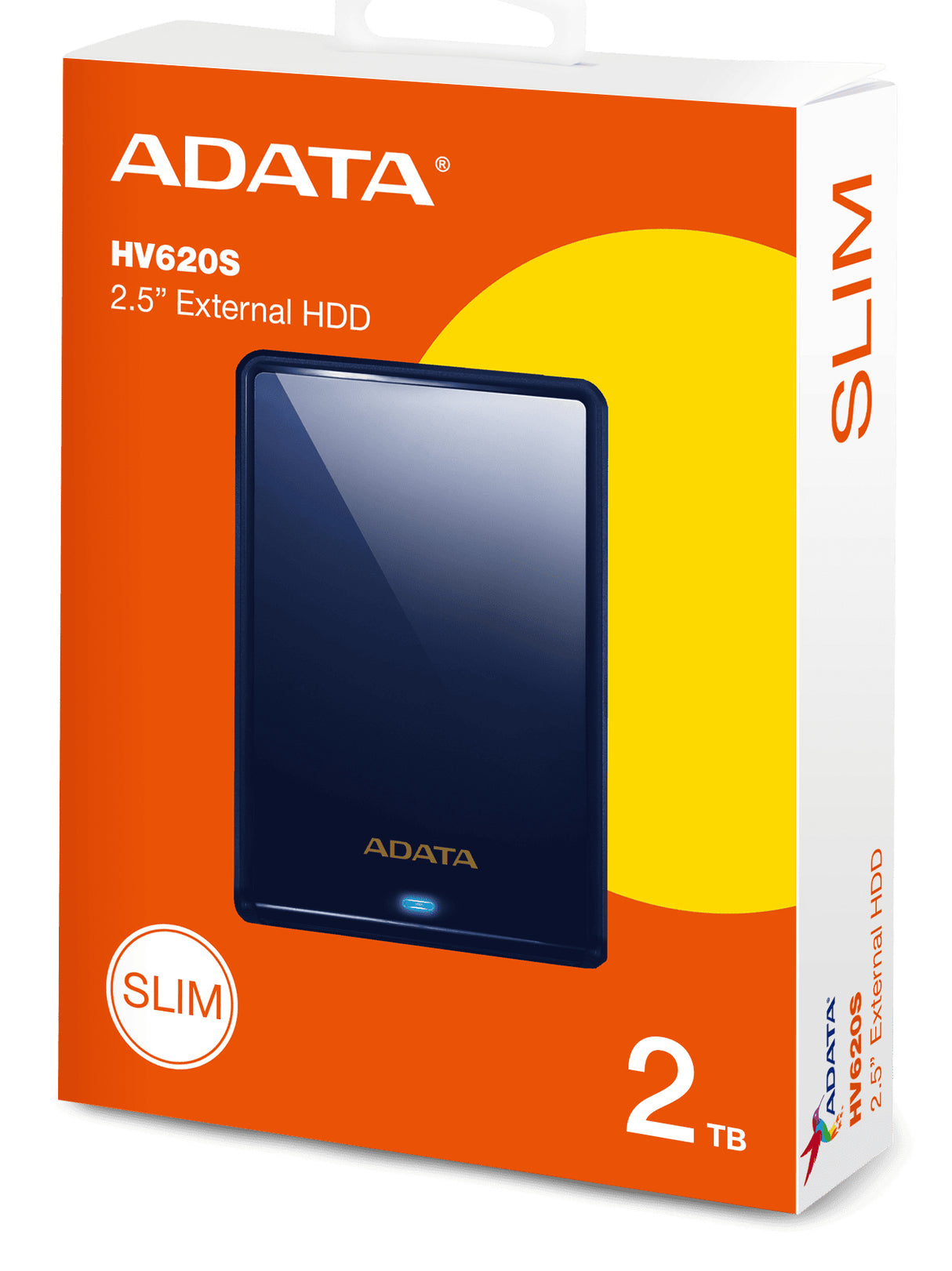 ADATA HV620S discos duros externos 2 GB 2.5 cm (2.5") Unidad de disco duro 5000 Mbit/s