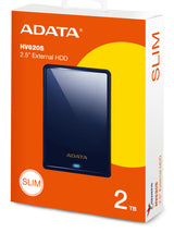 ADATA HV620S discos duros externos 2 GB 2.5 cm (2.5") Unidad de disco duro 5000 Mbit/s