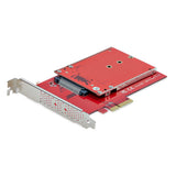 StarTech.com Adaptador M.2 a U.3 para SSDs M.2 NVMe - Conversor Adaptador de Host de Unidad M.2 PCIe a U.3 de 2,5 (SFF-T