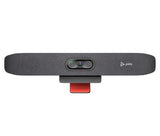 HP Poly Barra de video USB Poly Studio R30, 4K Ultra HD, 3840 x 2160 Pixeles, Gris