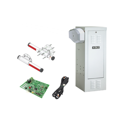 Dks Doorking Kit de Barrera Vehicular de Uso Continuo / Motor 1/2 HP / Mástil Aluminio 4 m