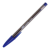Bolígrafo BIC Cristal azul punto extra g