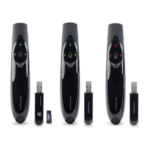 Kensington K72426AMA apuntadores inalámbricos USB 2.4 GHz 45 m Negro