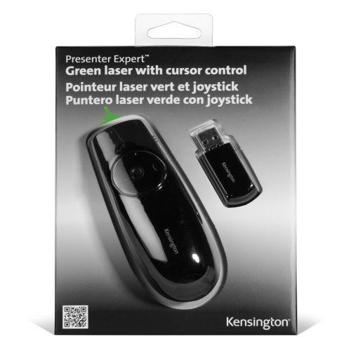Kensington K72426AMA apuntadores inalámbricos USB 2.4 GHz 45 m Negro