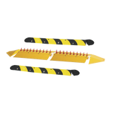 Dks Doorking Kit de picos ponchallantas autónomo / Carriles de 7.2 ft / Sin barrera ni cableado