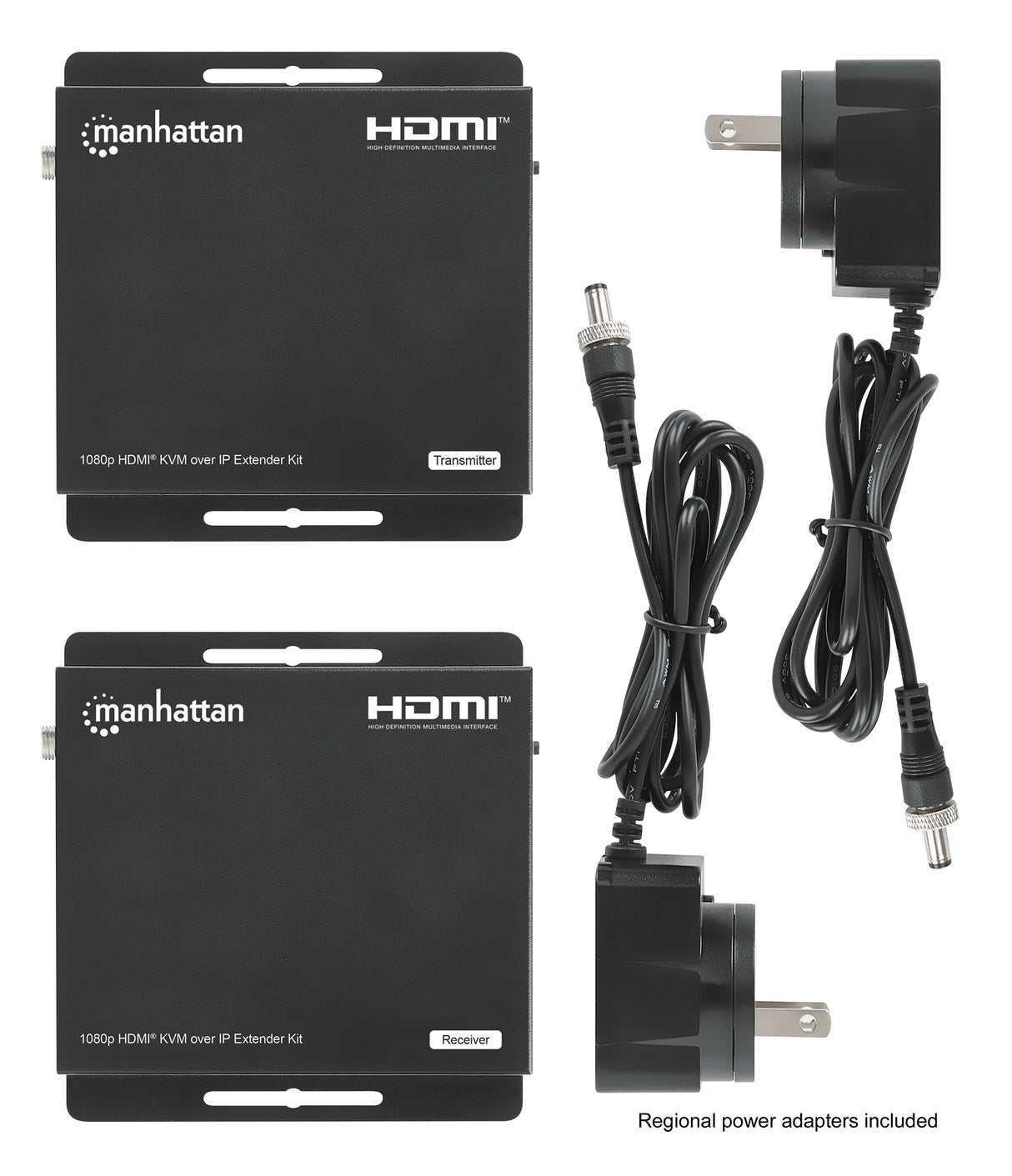 Extensor Video Manhattan HDMI KVM 120M via Cat6 1080p