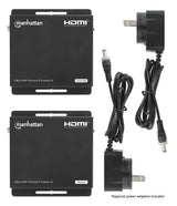 Extensor Video Manhattan HDMI KVM 120M via Cat6 1080p