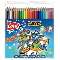 Colores BIC Evolution caja con 24 colore
