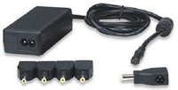 Manhattan 101622 adaptador e inversor de corriente Interior 40 W Negro