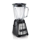 Hamilton Beach 58148-MXR licuadora 1.2 L Batidora de mesa 650 W Negro, Función de pulso, Picahielos