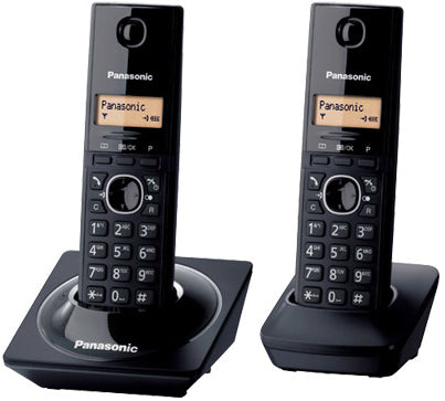 TELEFONO PANASONIC MOD. KX-TGC1712 NEGRO 2 EXT.