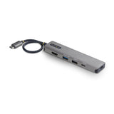 164B-USBC-MULTIPORT - StarTech.com Mini Dock USB-C A HDMI - Adaptador Multipuertos Tipo C - PD de 140W - 4K 60Hz - Hub USB 10Gbps - Para MacBo